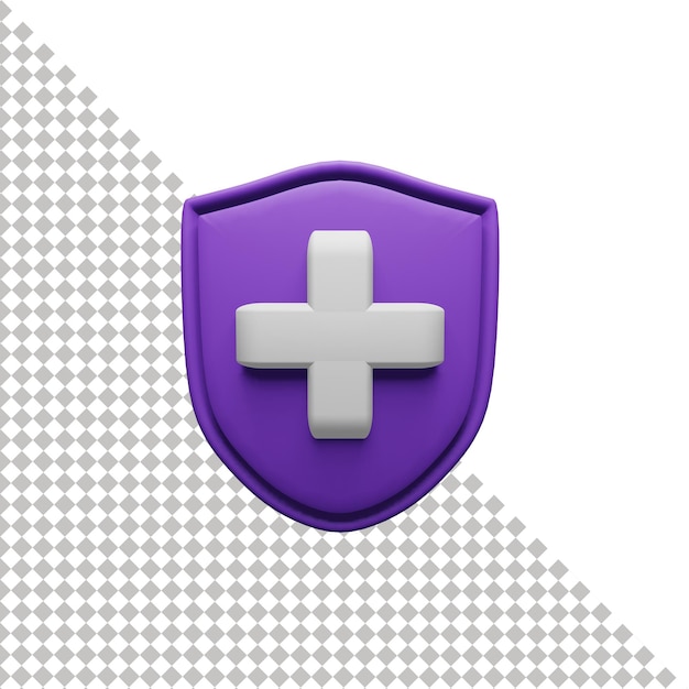 PSD insurance 3d icon