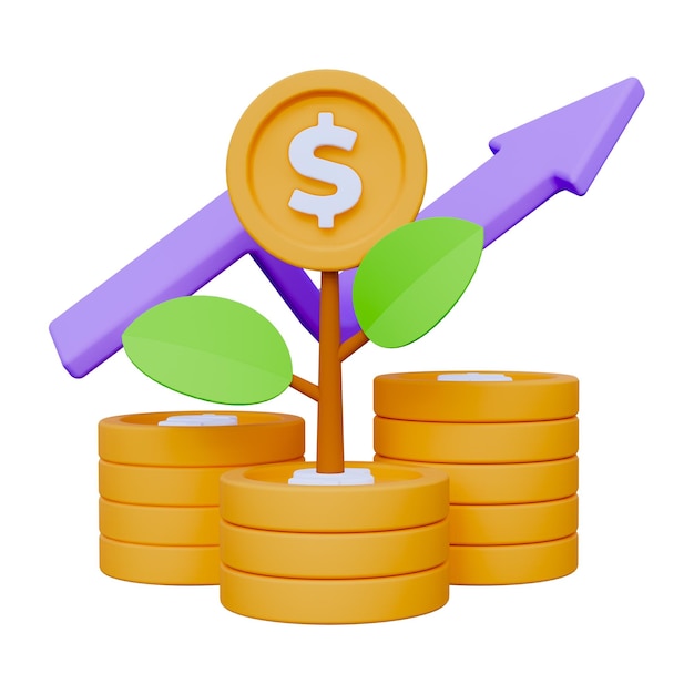Insurance fund 3d icon