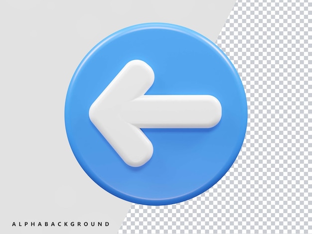 Interface 3d rendering icon