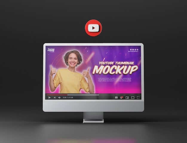 Interfejs youtube komputera osobistego