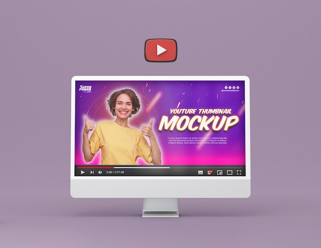 Interfejs youtube komputera osobistego