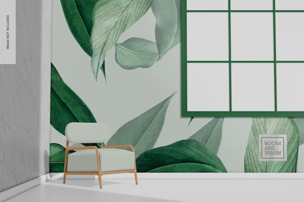 Interieur gangmodel, vooraanzicht