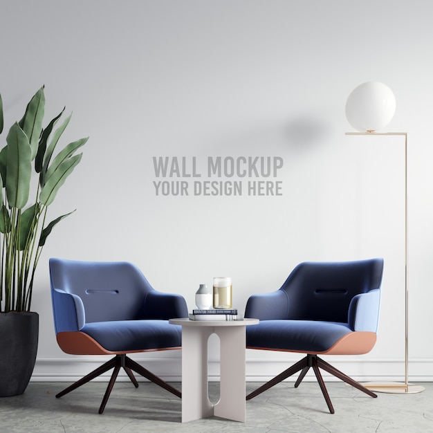 Interieur wallpaper mockup