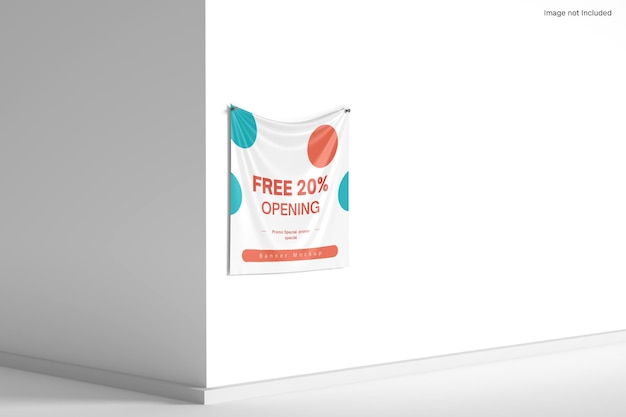 Interior banner mockup