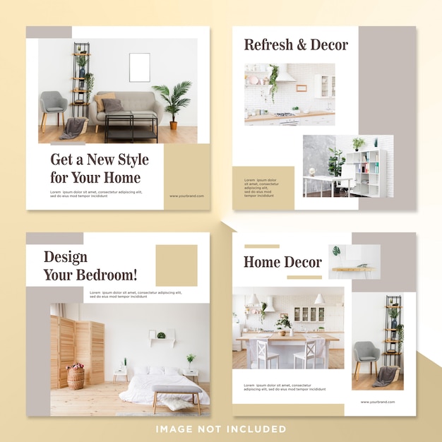 interior design bundle social media post
