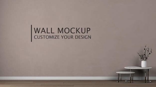 PSD interior design wall customization