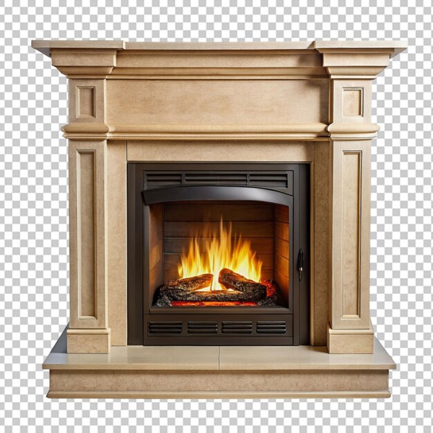 PSD interior marble fireplace