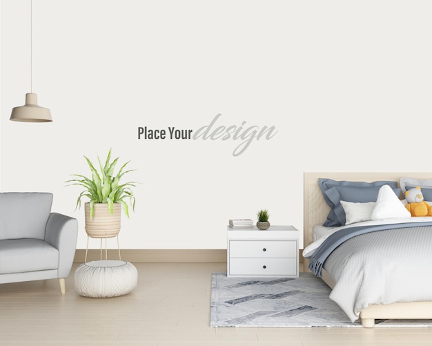 interior wall mockup design