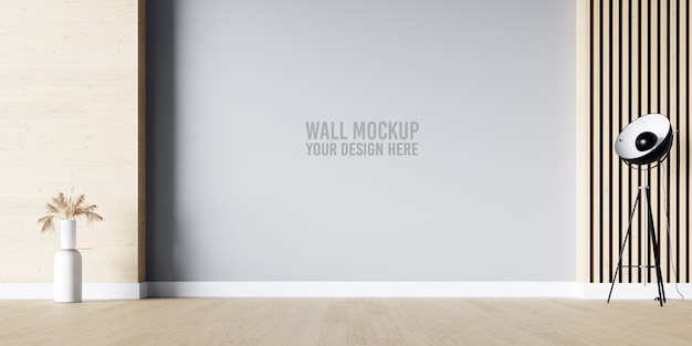 PSD interior wall mockup