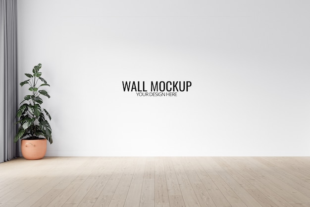 PSD interior wallpaper mockup