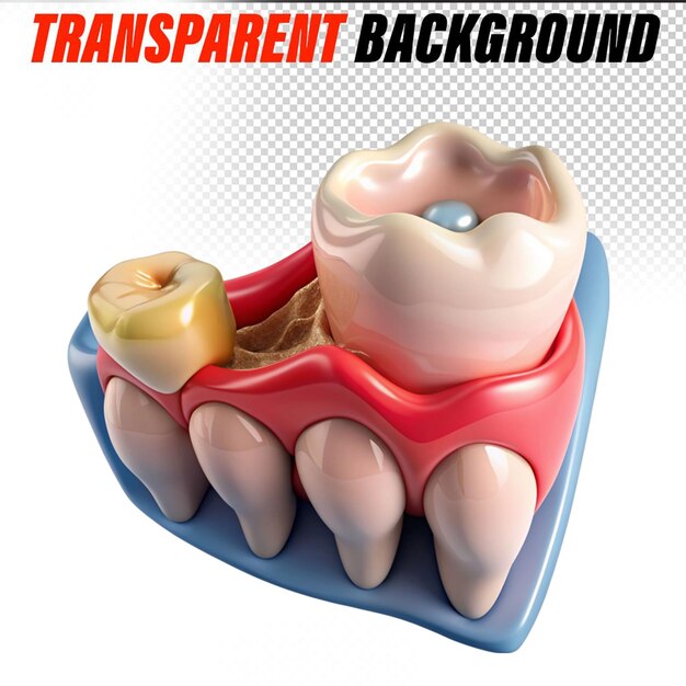 PSD internal and external tooth set