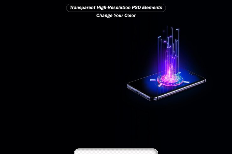 PSD international currency transfer payment via a smartphone using a smartphone