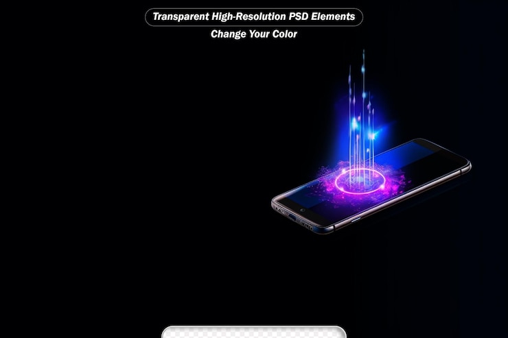 PSD international currency transfer payment via a smartphone using a smartphone