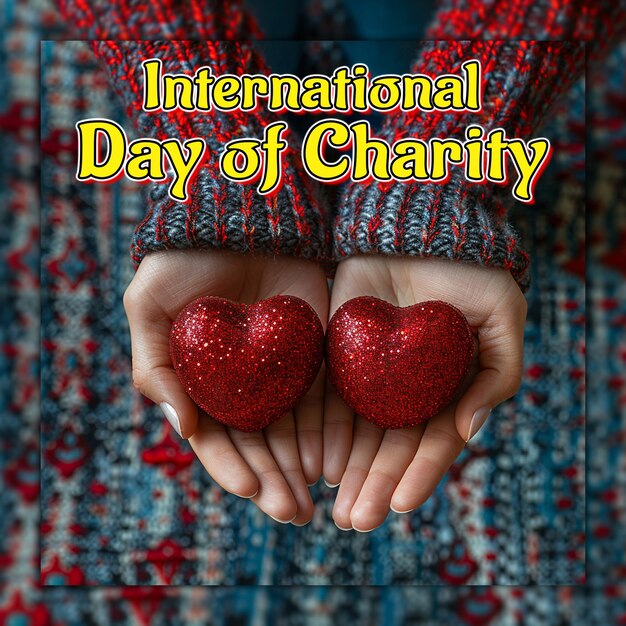 PSD international day of charity world humanitarian day charity with money and boxes donation