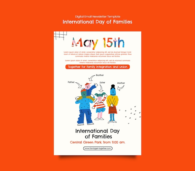 PSD international day of families digital newsletter