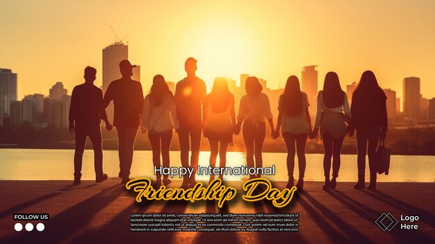 International Friendship Day Banner