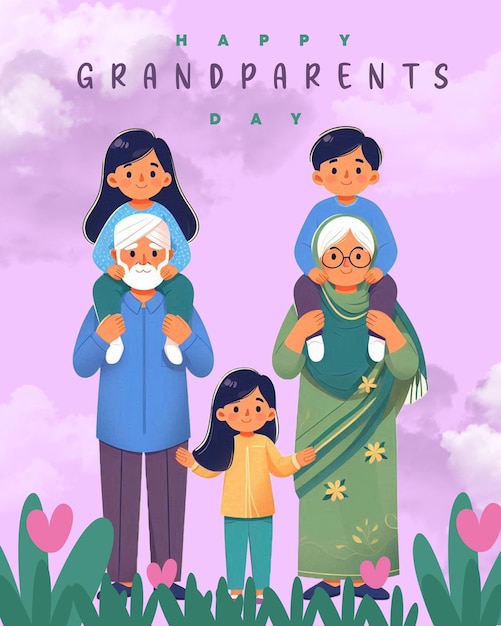 international grandparents day greetings and social media post