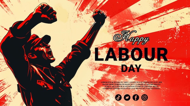 International labour day nice design