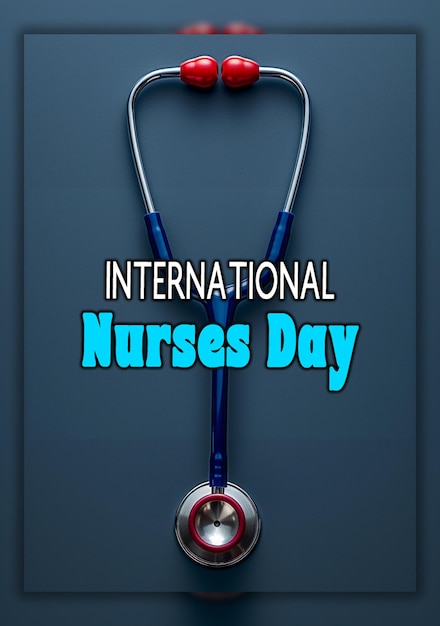 International nurses day background