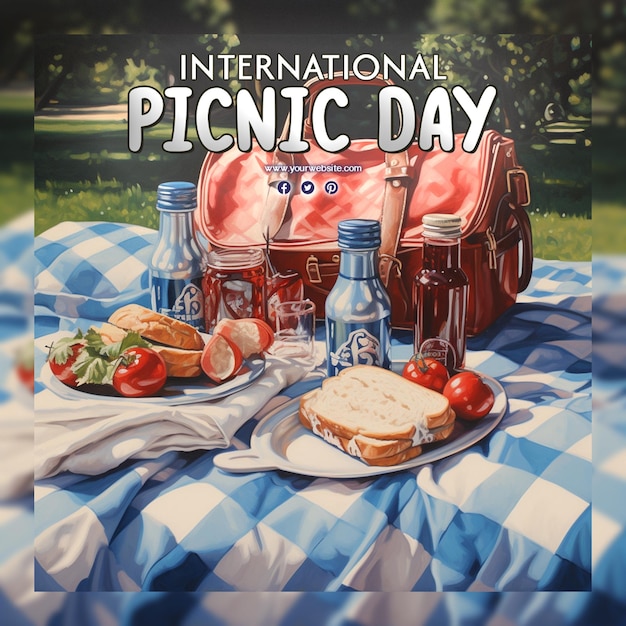 Celebrazione della giornata internazionale del picnic.