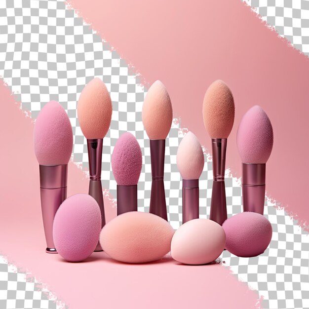 Premium PSD International Women s Day a collection of makeup sponges