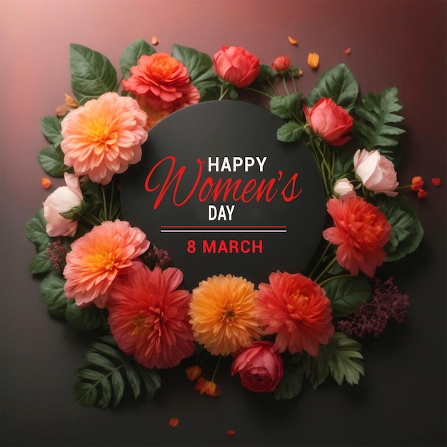 International Womens Day 8 March social media Instagram post banner template PSD