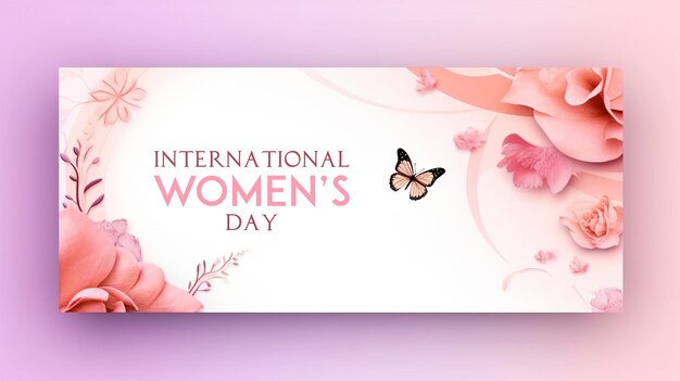 PSD international womens day social media template