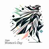 PSD international womens day womens history month social media post template