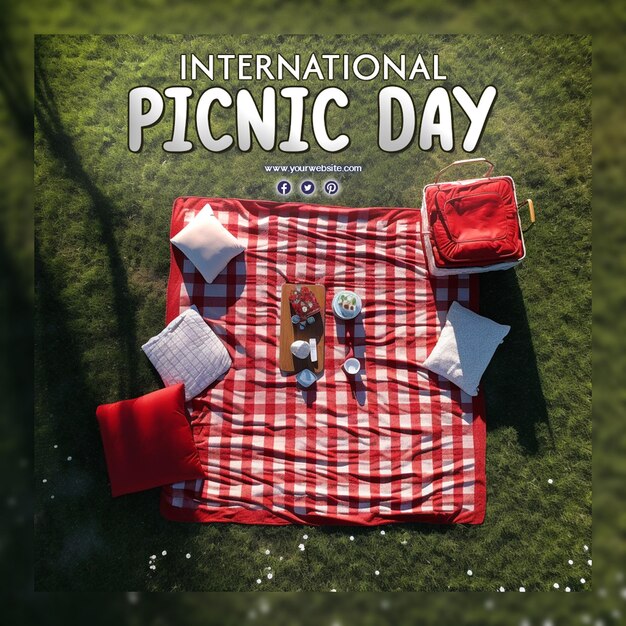 PSD internationale picknickdagviering.