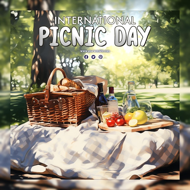 PSD internationale picknickdagviering.