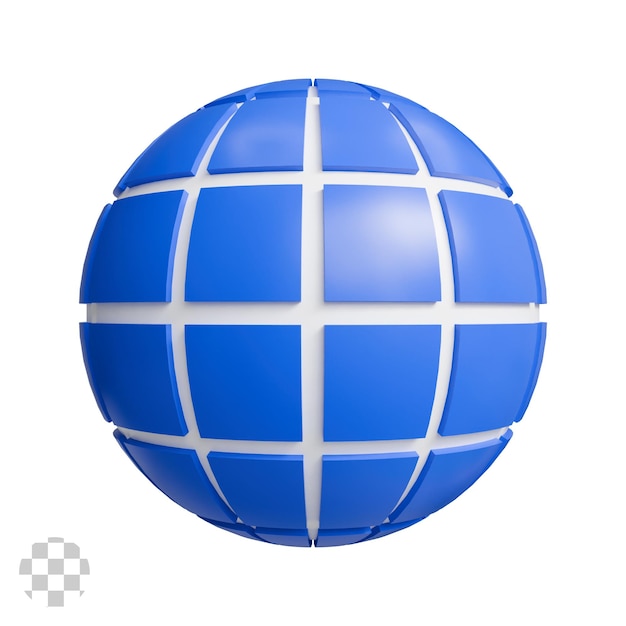 Интернет-икона 3D