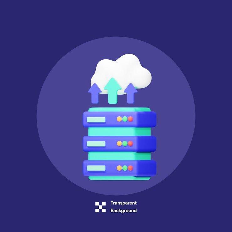 PSD internet and networking 3d icon illustration