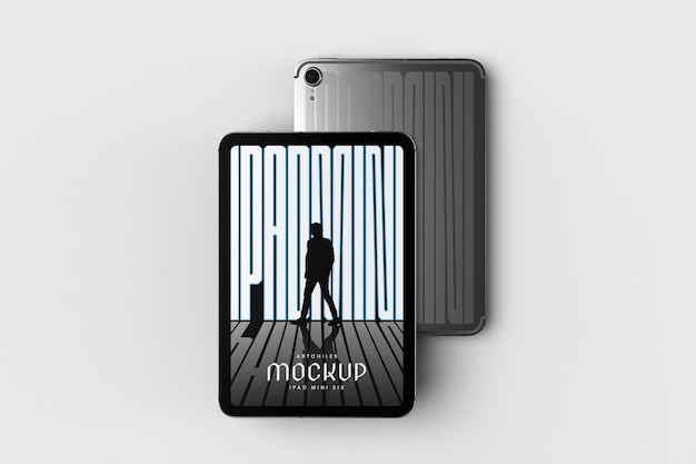 Шаблон макета для iPad Mini