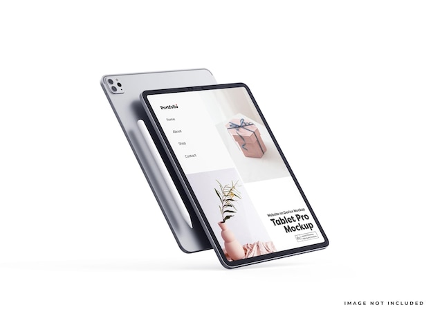 PSD ipad pro mockup