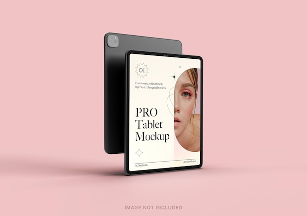 PSD ipad pro tablet bewerkbare mockup