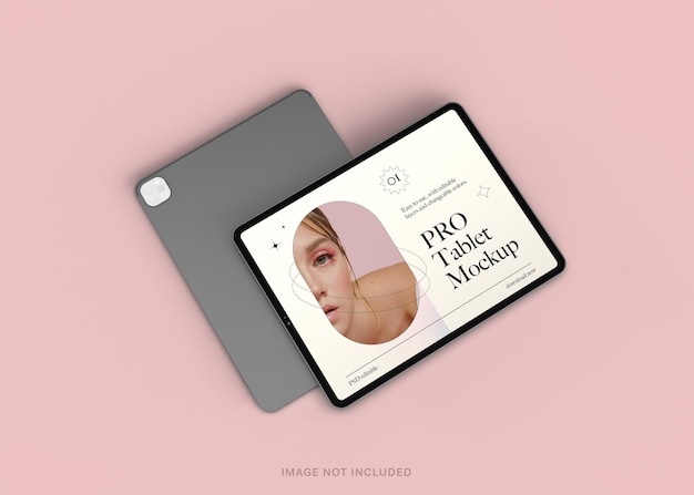 Mockup modificabile per tablet ipad pro