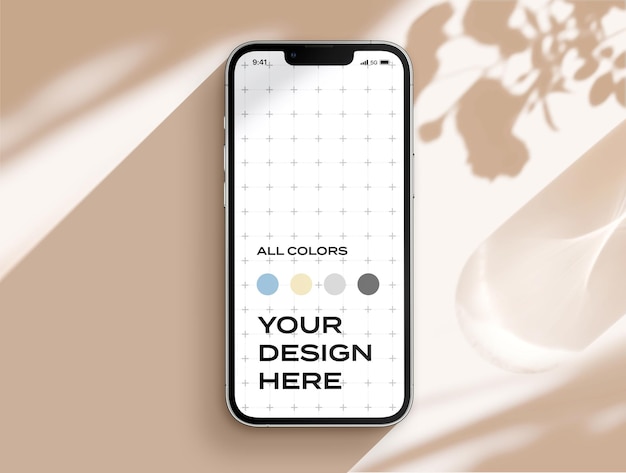 iPhone 13 pro 장면 목업