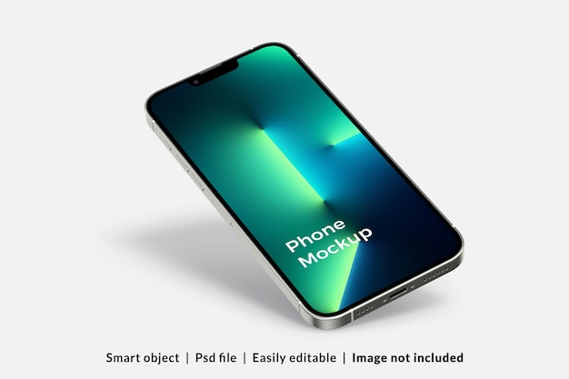 iPhone 13 PSD モックアップ