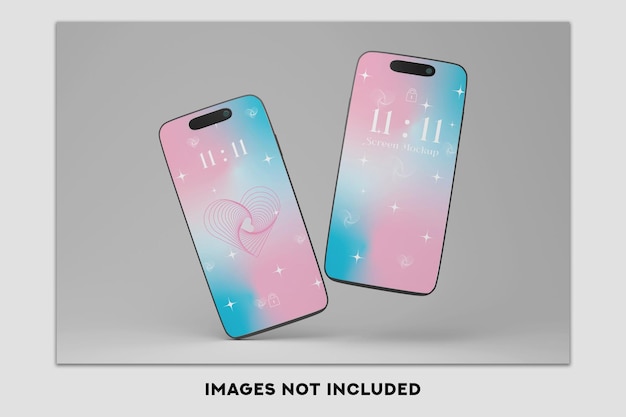 PSD iphone 14 mockup