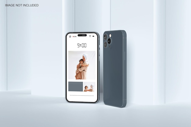 PSD iphone 14 pro max mockup