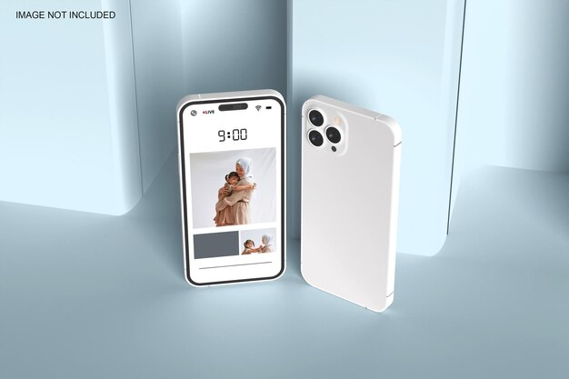 PSD iphone 14 pro max mockup