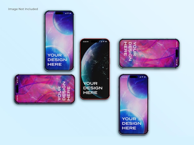 iphone 14 pro max smartphone mockup.  iphone scene ui ux app presentation mockup