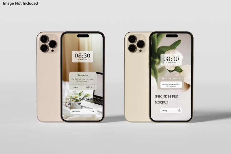 PSD iphone 14 pro psd mockup