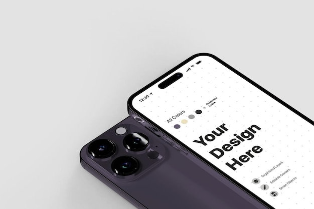 Iphone 14 scene mockup