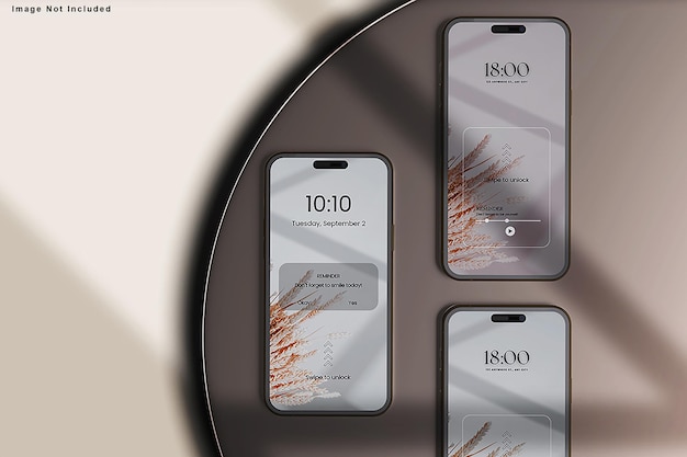 iPhoneモックアップ