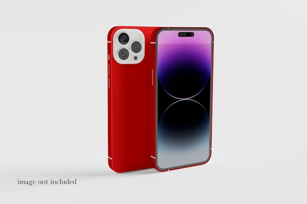 IPhoneのモックアップ