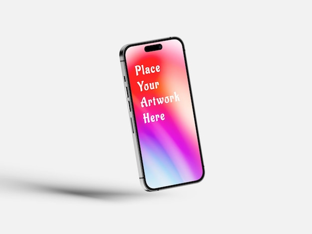 iphone screen mockup design