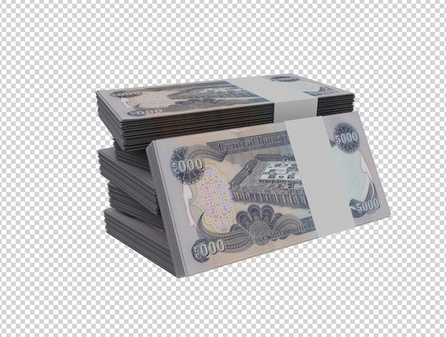 Irackie Pieniądze 5000 Dinarów