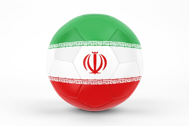 Iran flag football