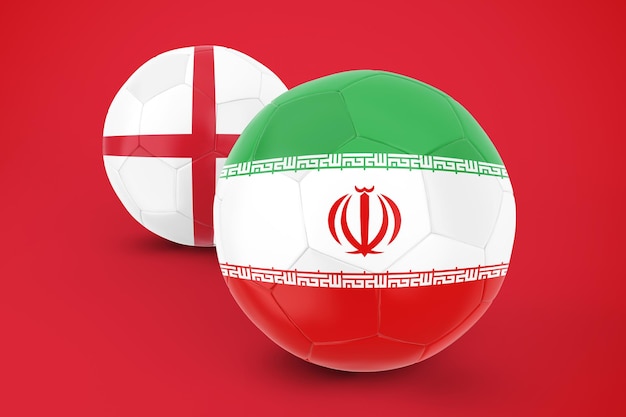 Iran versus Engeland
